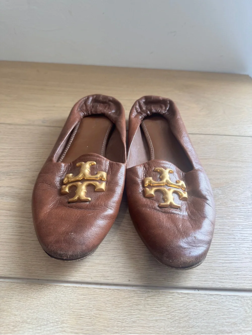 Tory Burch Eleanor loafers brown